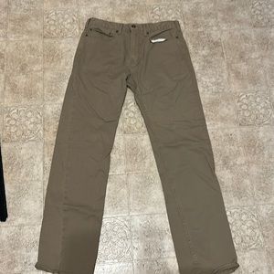 Mens Dockers straight fit khaki pants size 32x32
